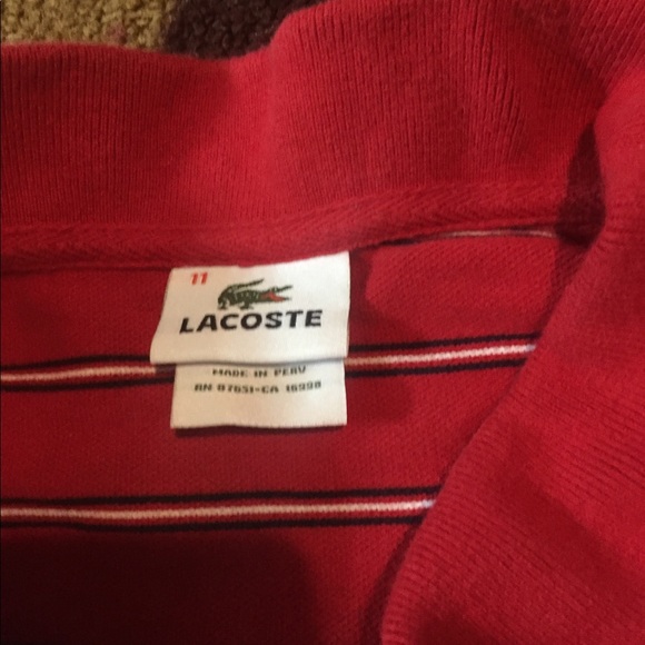 Men’s Lacoste shirt - Picture 2 of 2